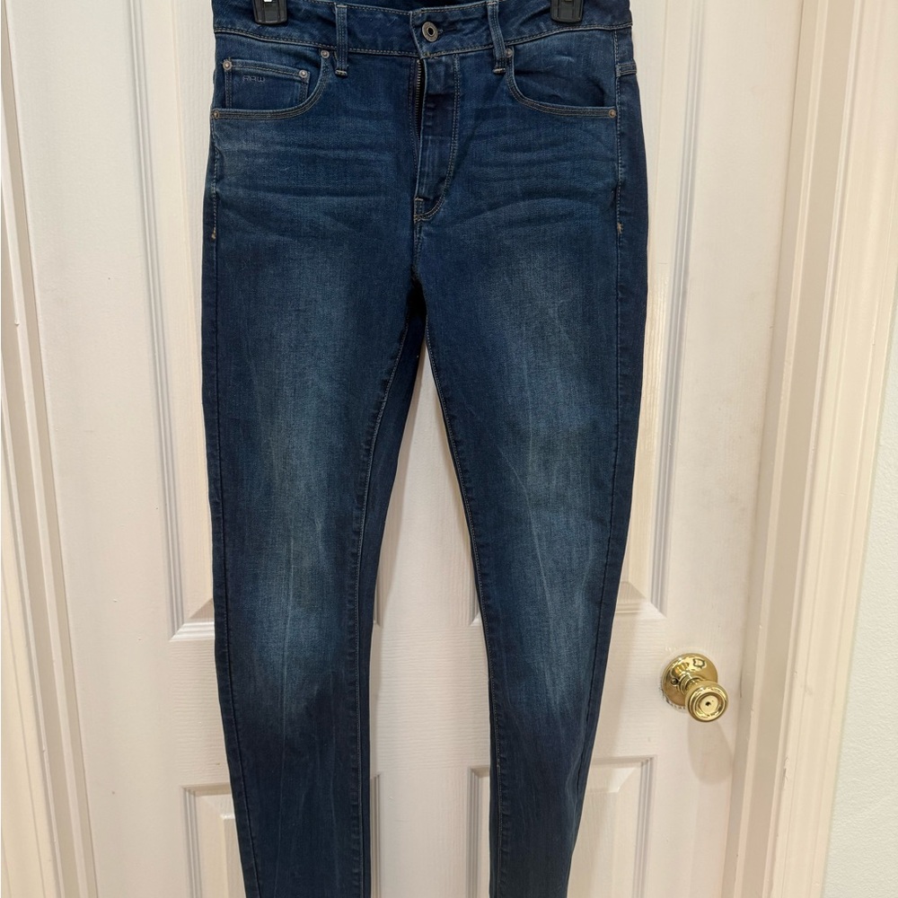 Women's Dark Blue Skinny Jeans